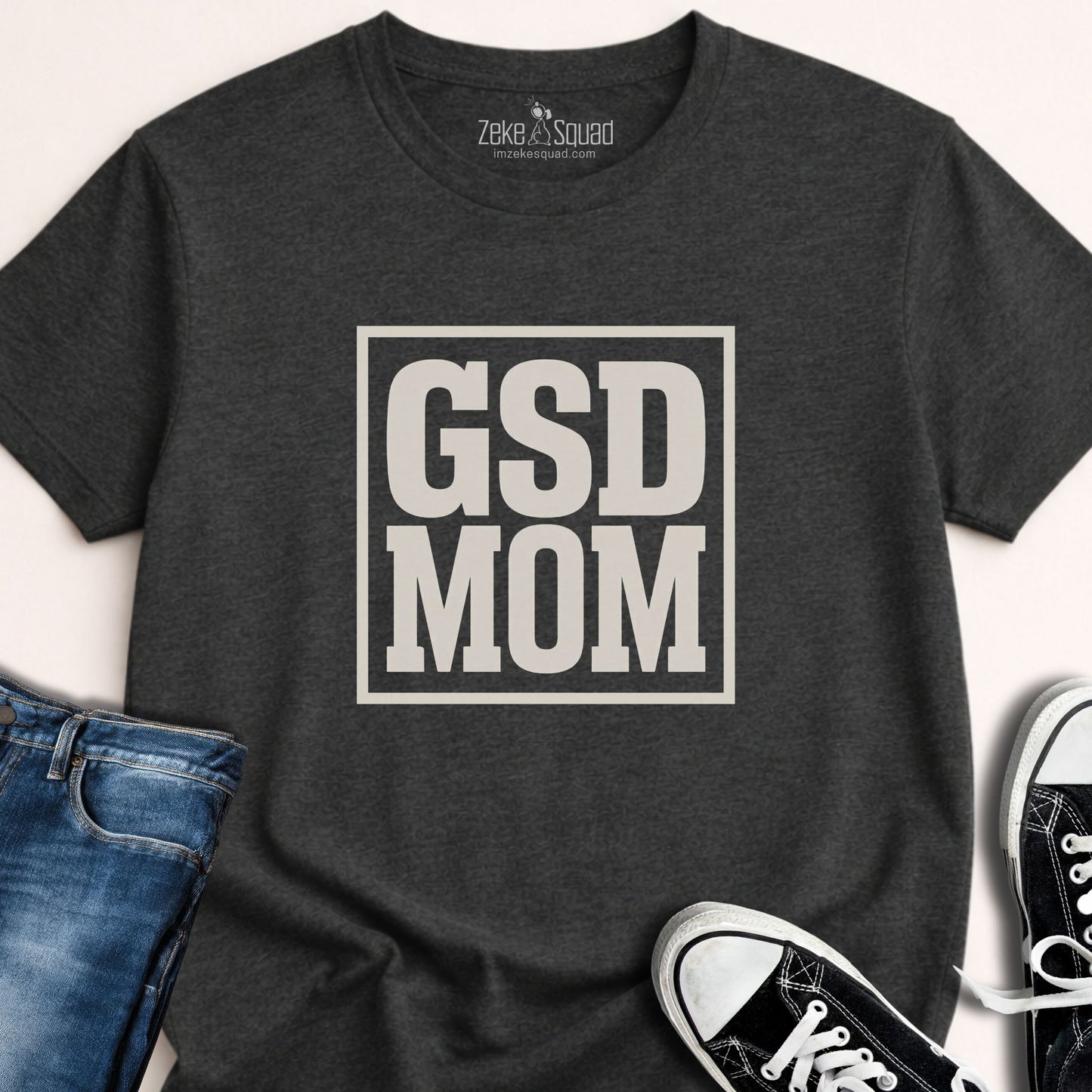 GSD Mom T-shirt - Zeke Squad