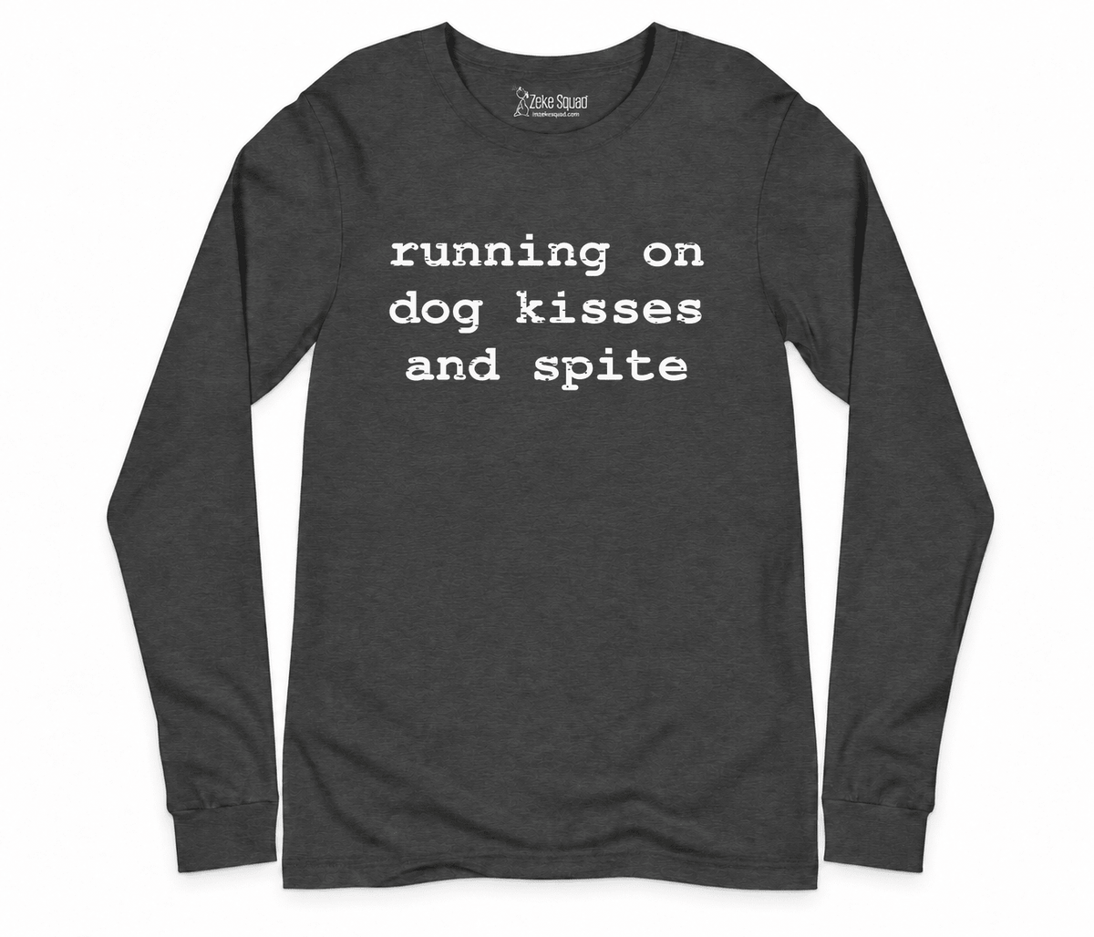 Dog Kisses Long Sleeve T-shirt - Zeke Squad