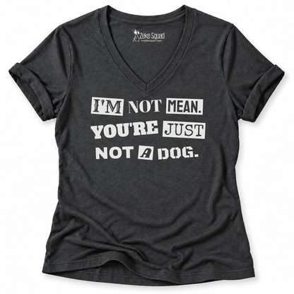 Ransom Note Women's V-neck - Zeke Squad