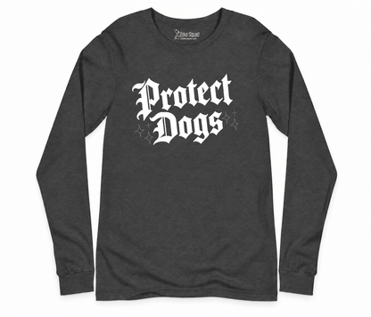 Protect Dogs Long Sleeve T-shirt - Zeke Squad