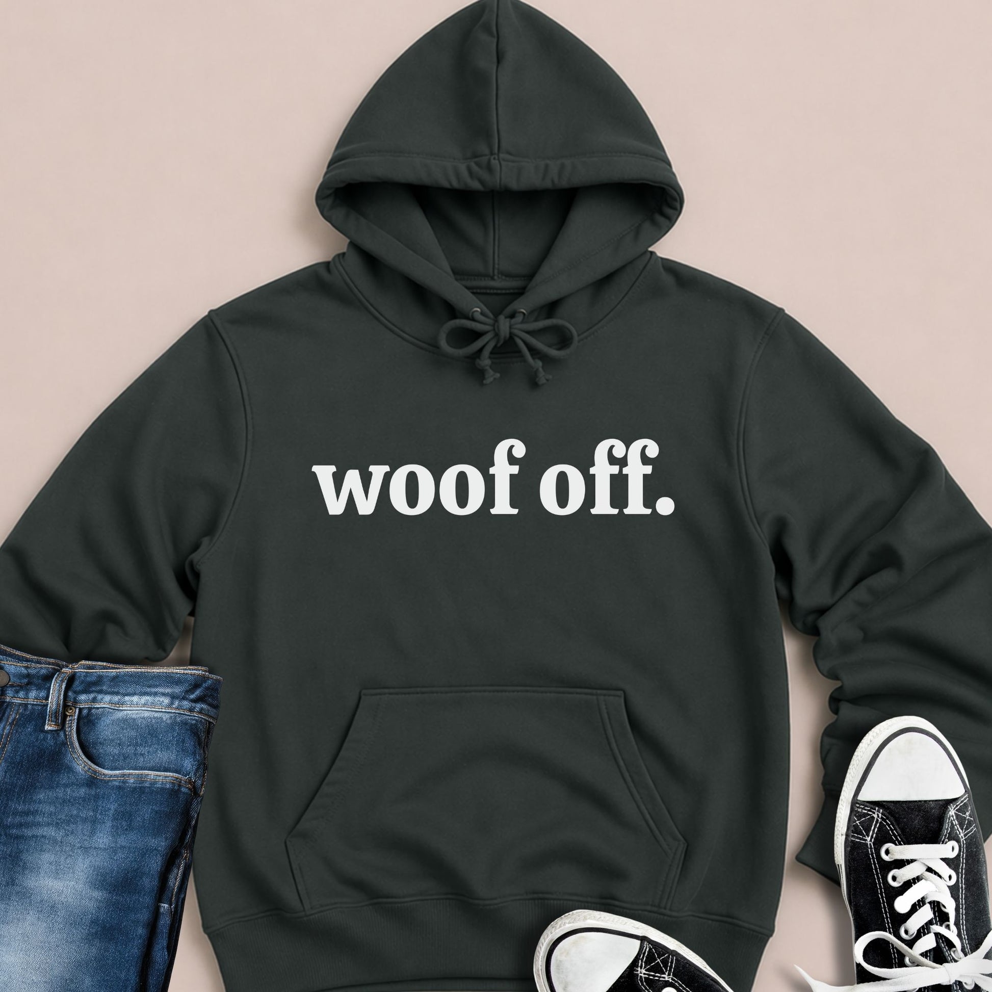 Woof Off. Hoodie - Zeke Squad