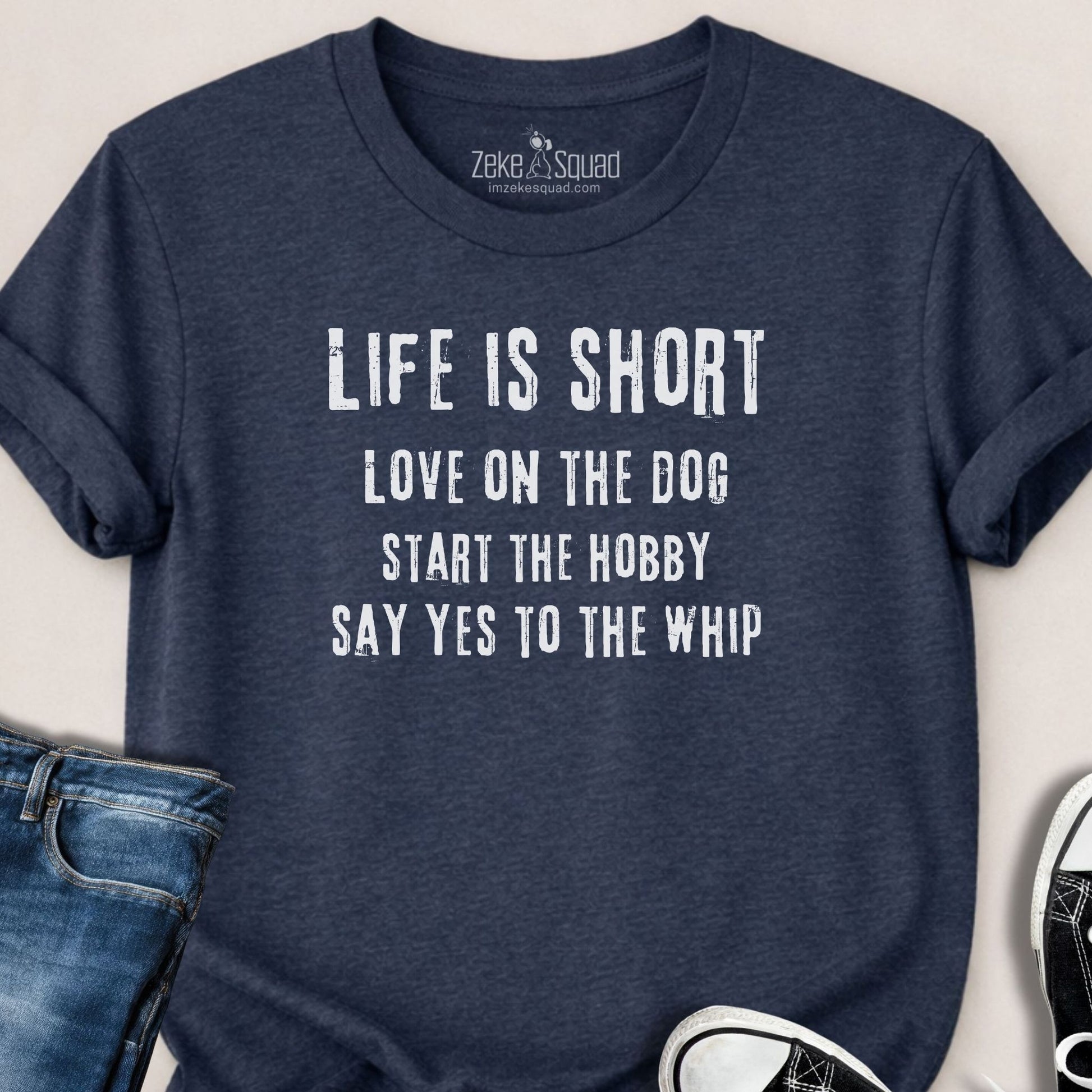 Love on the Dog T-shirt - Zeke Squad