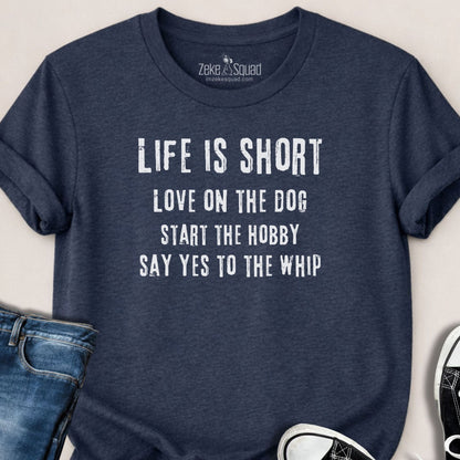 Love on the Dog T-shirt - Zeke Squad