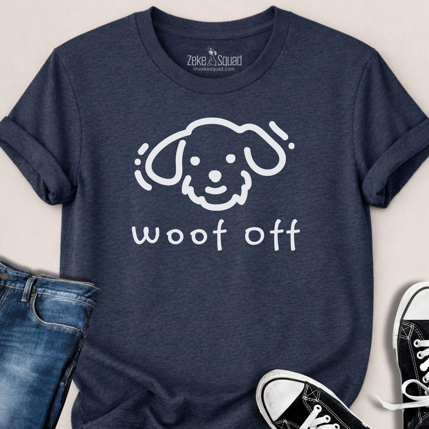 Woof Off Express Yourself T-shirt - Zeke Squad