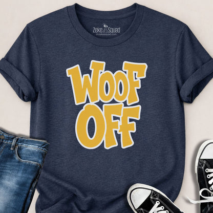 Woof Off Graffiti Style T-shirt - Zeke Squad