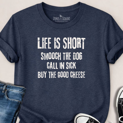Smooch the Dog T-shirt - Zeke Squad