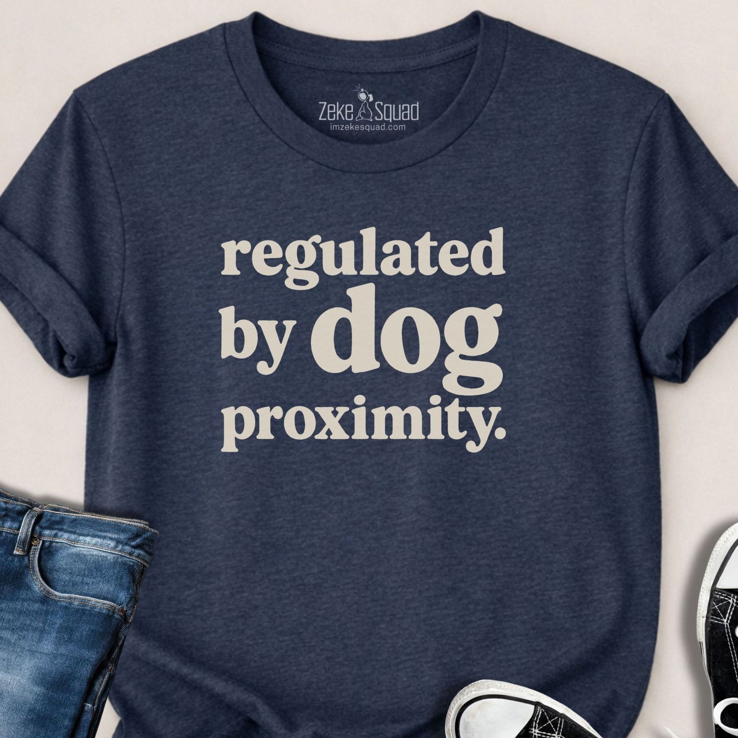 Regulated by Dog Proximity T-shirt