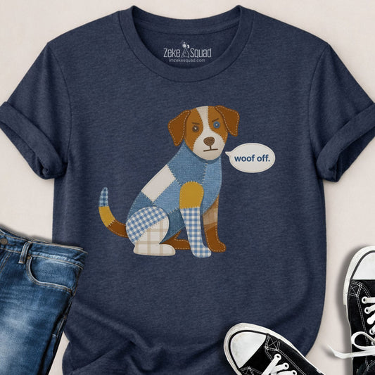 Woof Off Patchwork - Inspired T-shirt - Zeke Squad