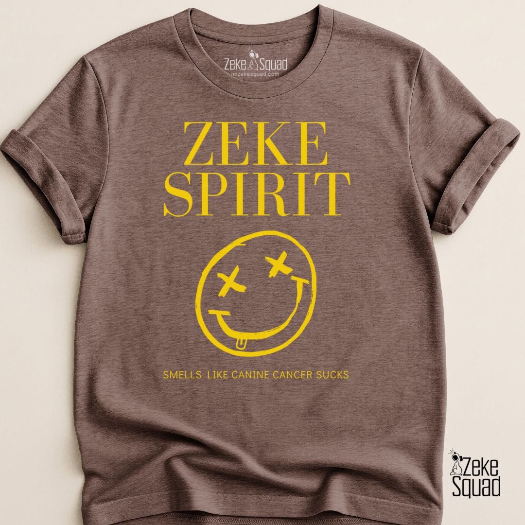 Zeke Spirit Canine Cancer Awareness T-shirt - Zeke Squad