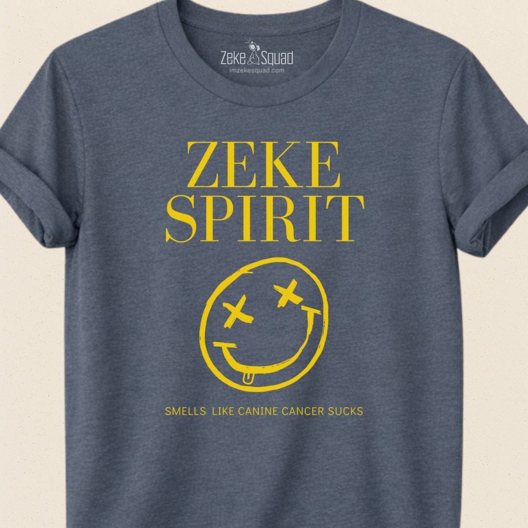 Zeke Spirit Canine Cancer Awareness T-shirt - Zeke Squad