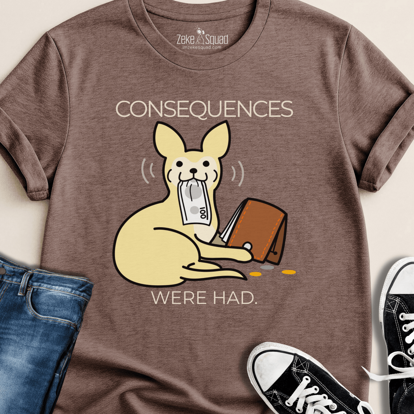 Consequences Were Had T-shirt - Zeke Squad