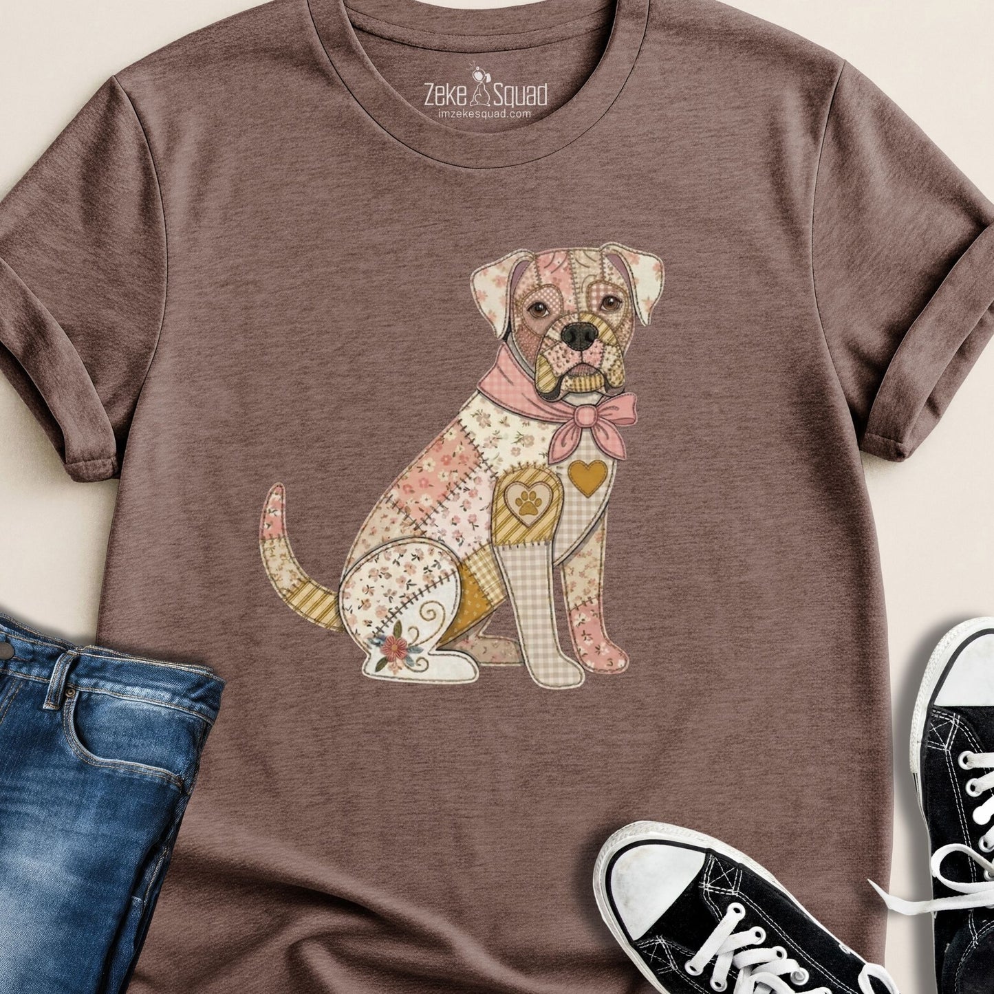 Pretty Patchwork Zelly T-shirt - Zeke Squad