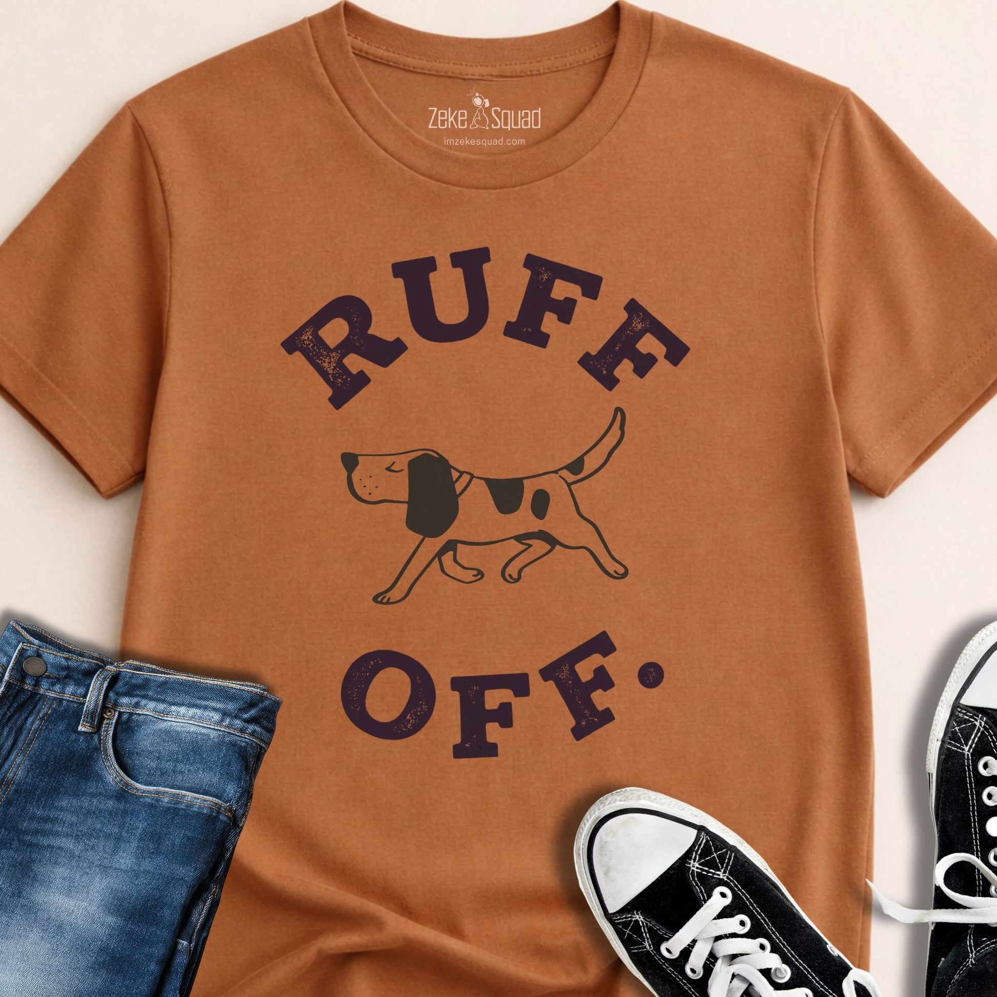 Ruff Off Vintage T-shirt - Zeke Squad
