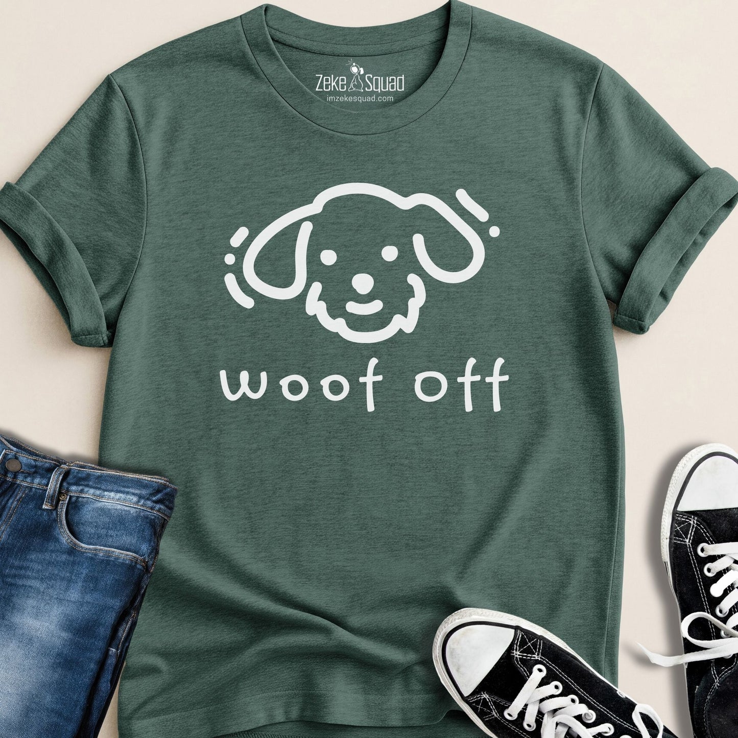 Woof Off Express Yourself T-shirt - Zeke Squad