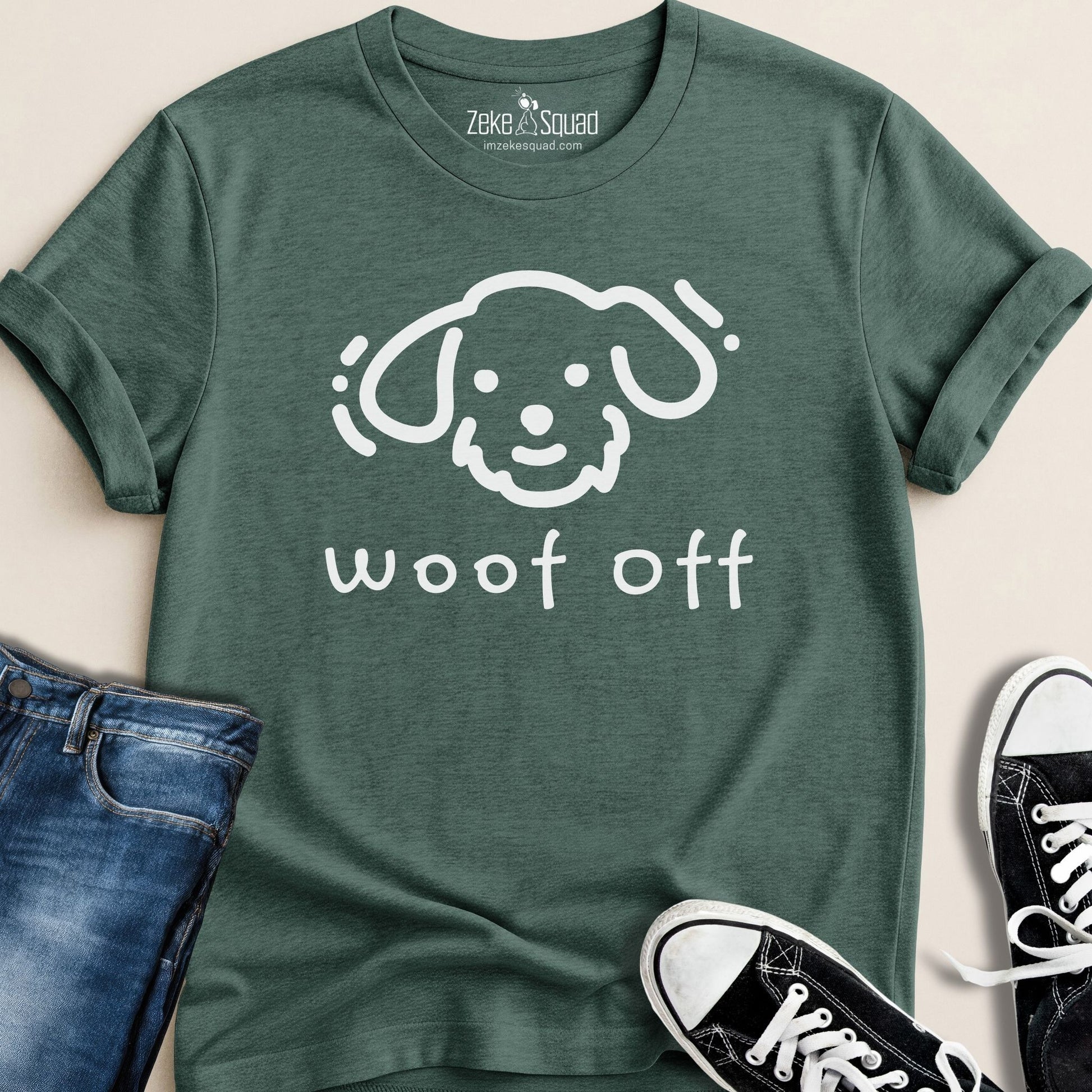 Woof Off Express Yourself T-shirt - Zeke Squad