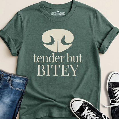Tender but Bitey T-shirt - Zeke Squad