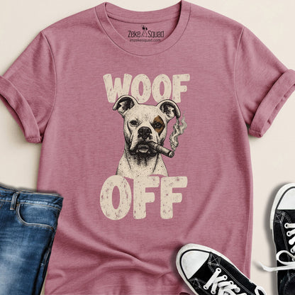 Woof Off ft. Zeke in Business Casual T-shirt - Zeke Squad