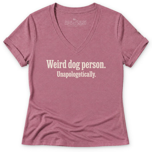 Unapologetically Women's V-neck - Zeke Squad