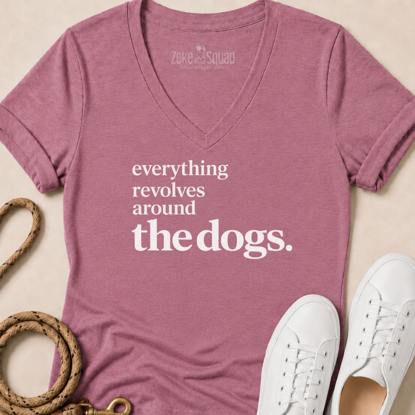 Everything Revolves Women's V-neck