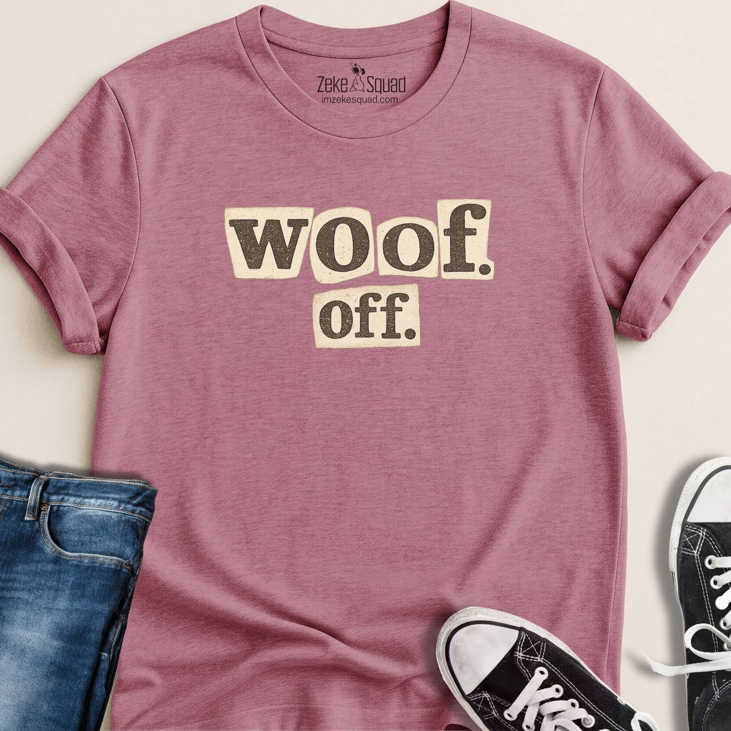 Woof Off Ransom Note