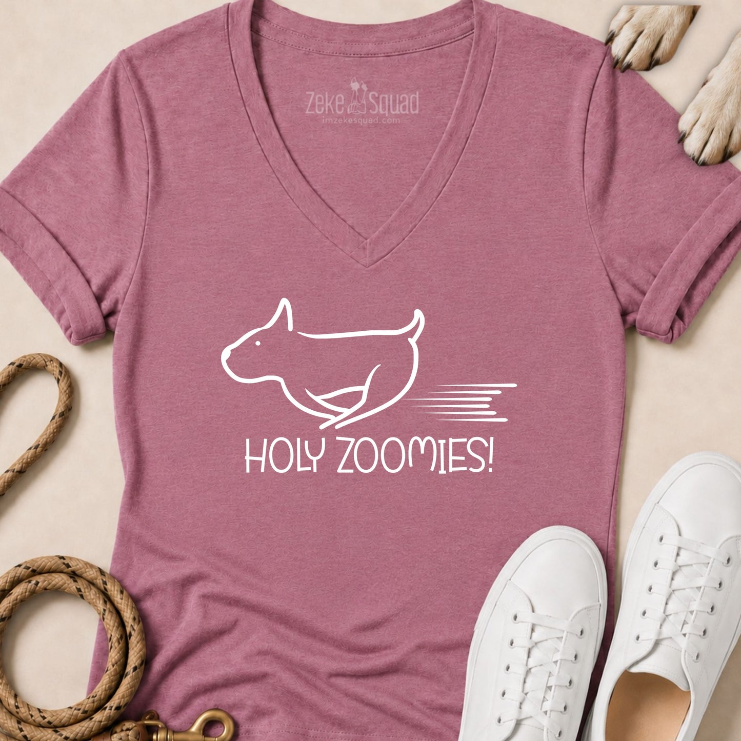 Zoomies Women's V-neck