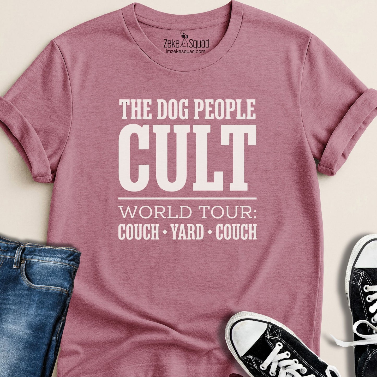 The Dog People Cult T-shirt - Zeke Squad
