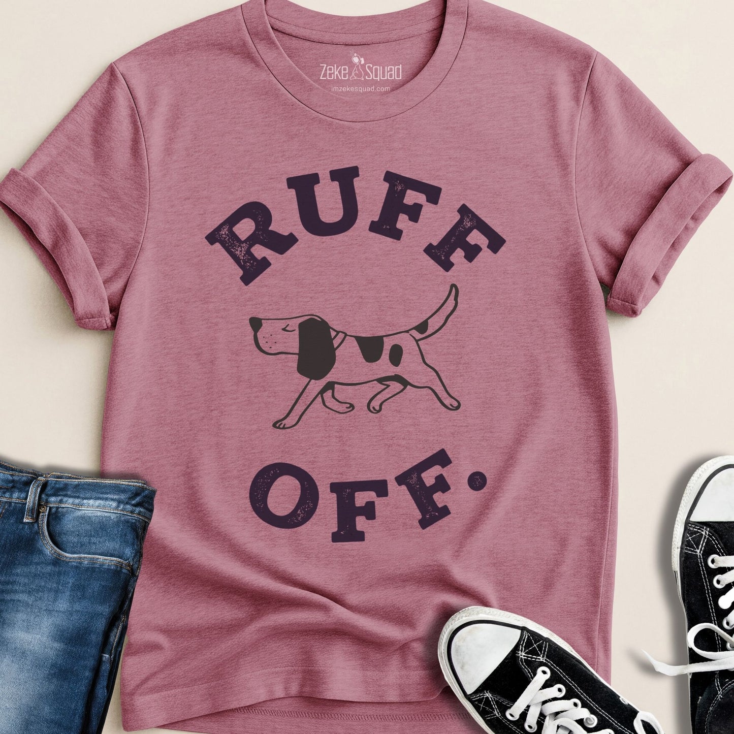 Ruff Off Vintage T-shirt - Zeke Squad