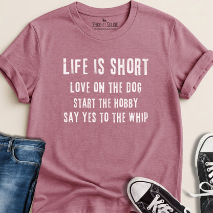 Love on the Dog T-shirt - Zeke Squad