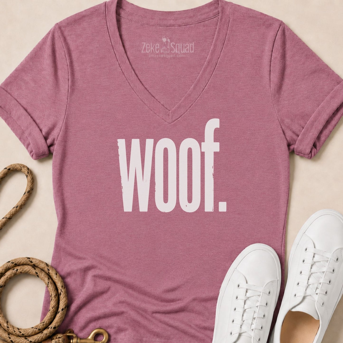 Woof Women's V-Neck