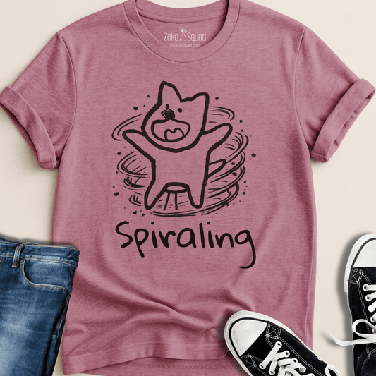Spiraling T-shirt - Zeke Squad