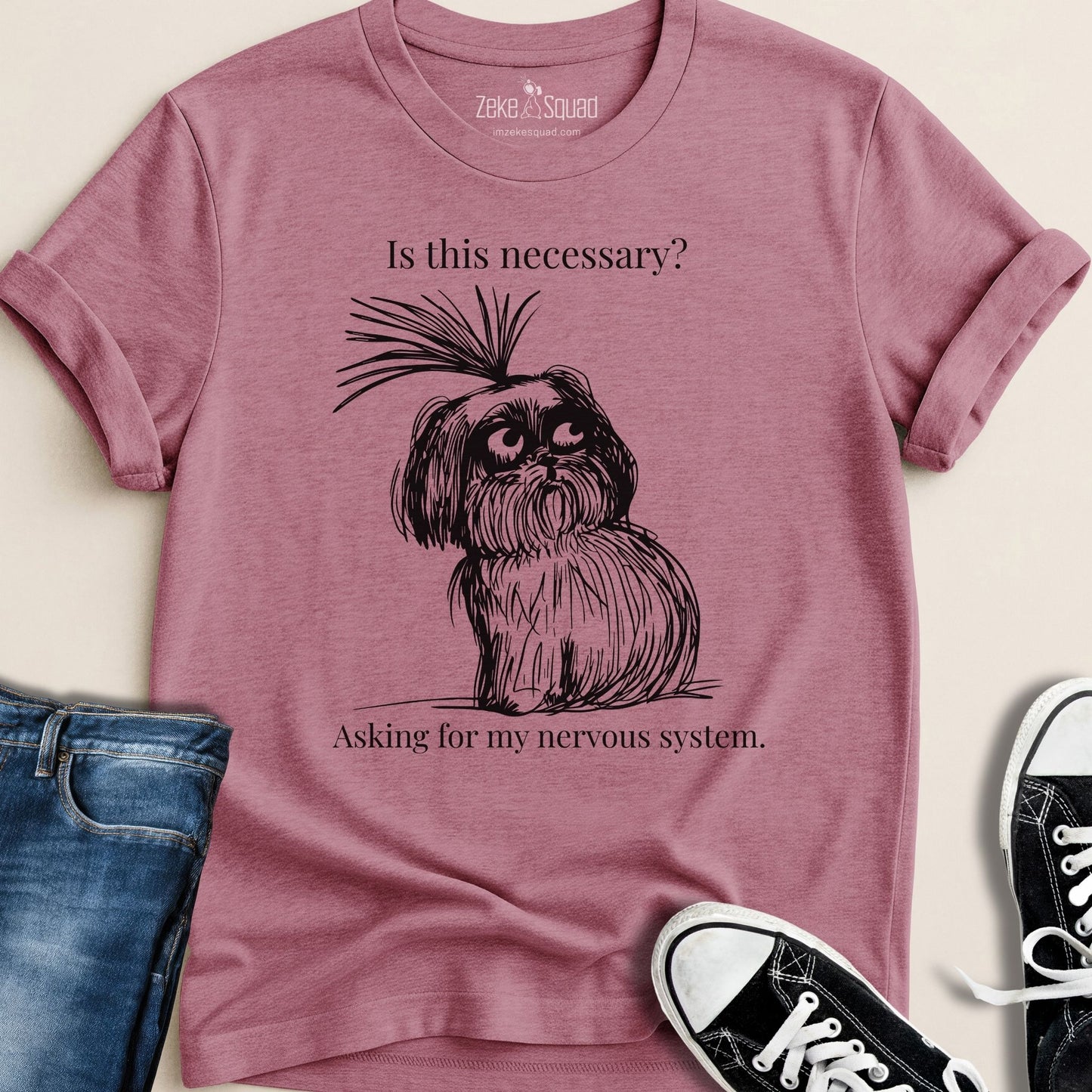 Is This Necessary? T-shirt - Zeke Squad