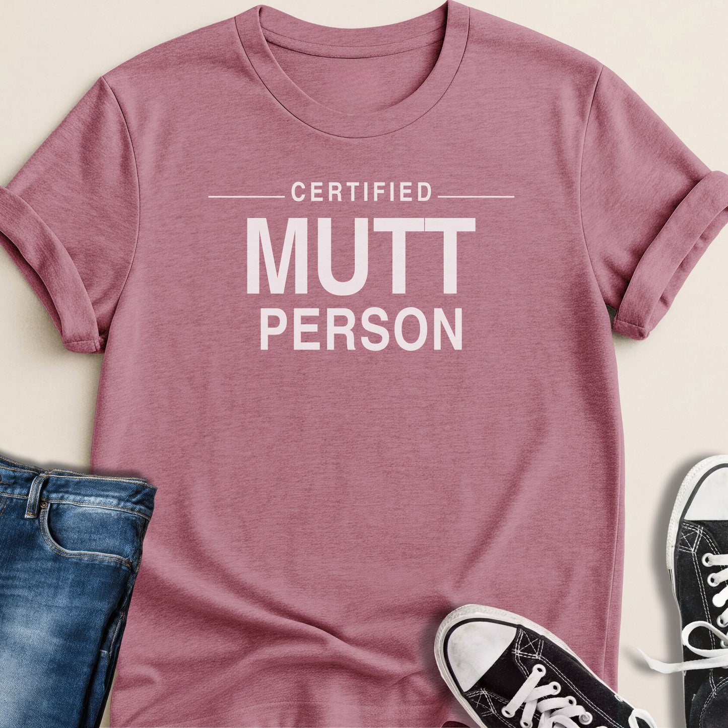 Certified Mutt Person T-shirt