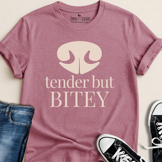 Tender but Bitey T-shirt - Zeke Squad