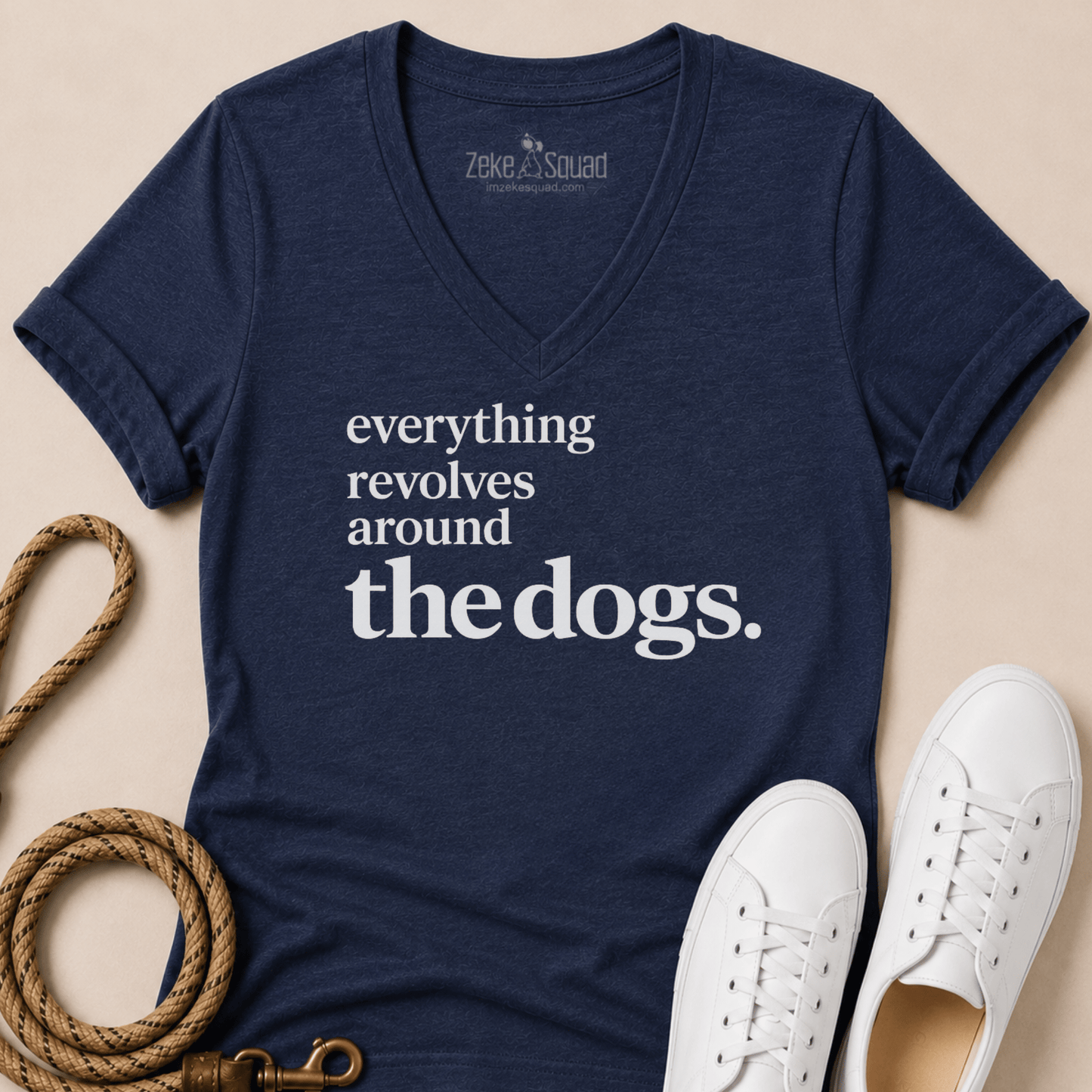 Everything Revolves Women's V-neck