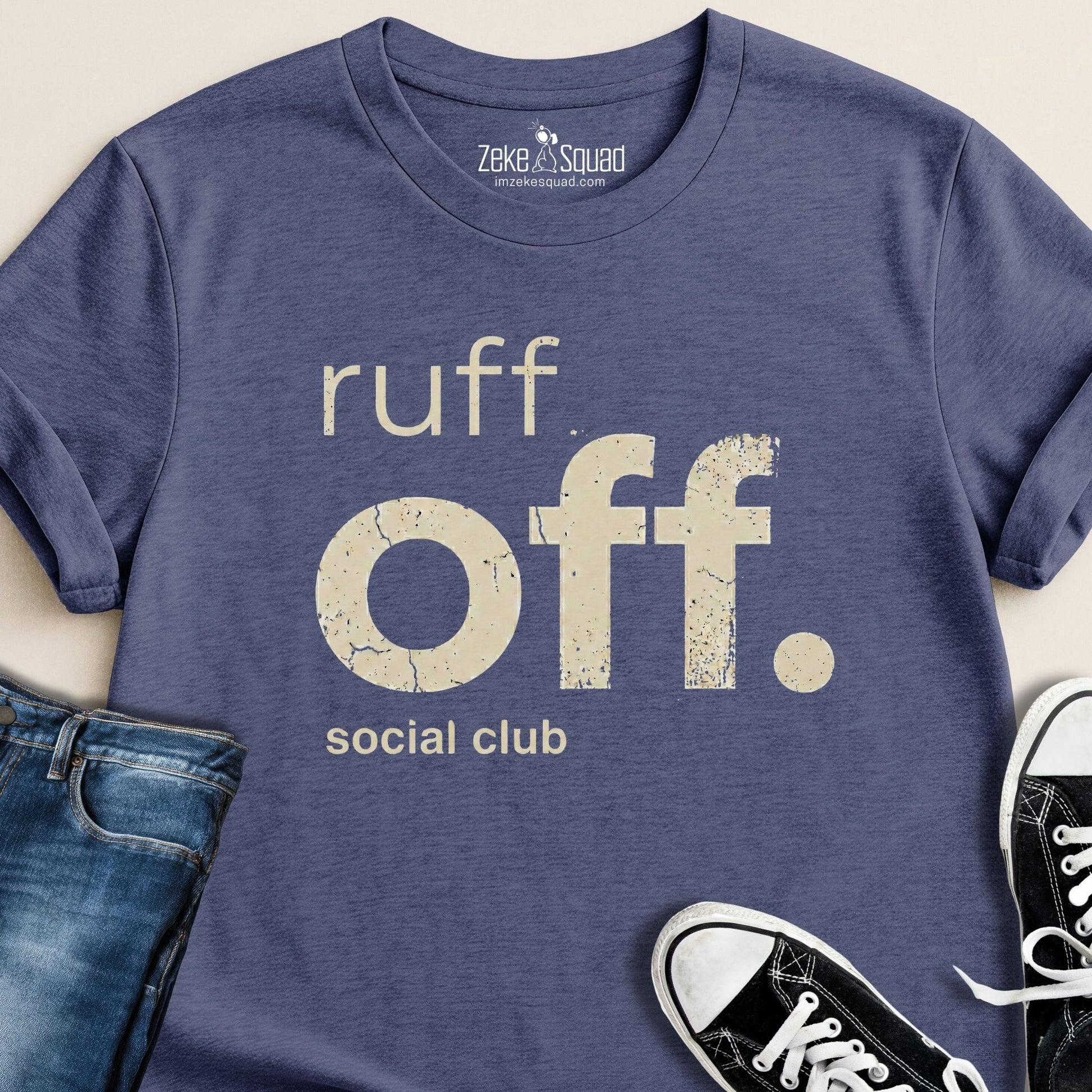 Ruff Off Social Club T-shirt - Zeke Squad