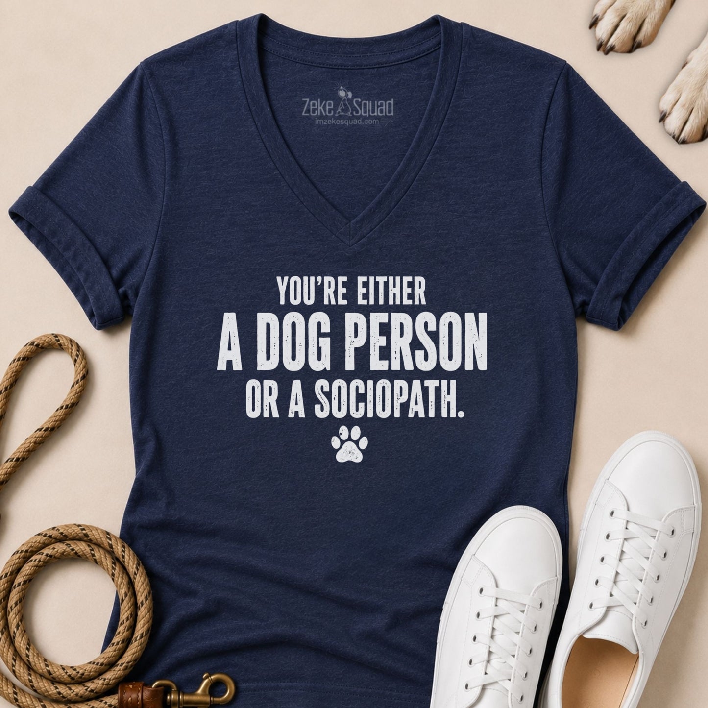 You're Either Women's V-neck