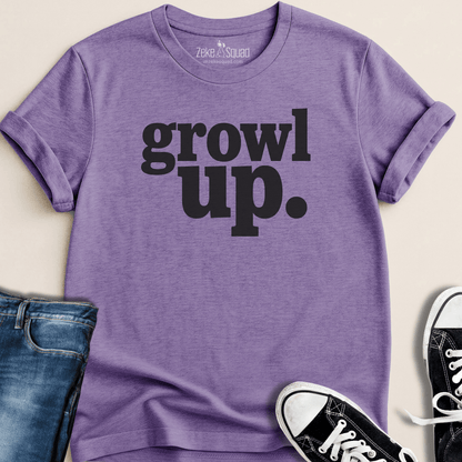 Growl Up T-shirt - Zeke Squad
