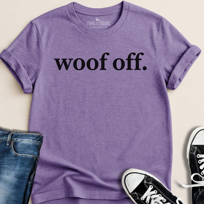 Woof Off Graphic T-shirt - Zeke Squad