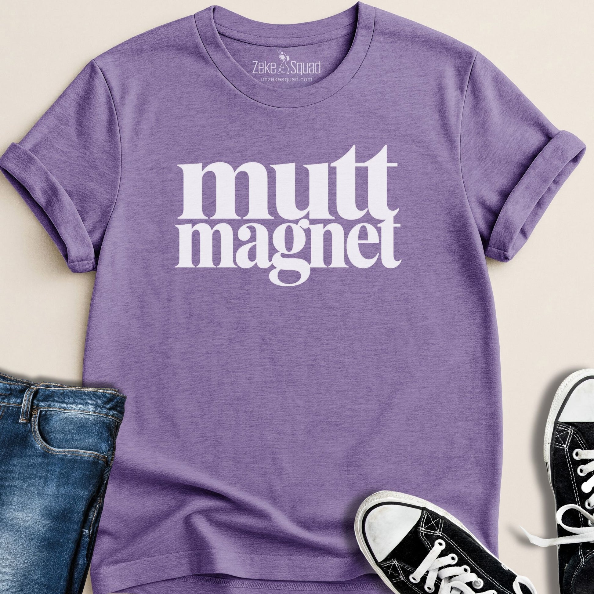 Mutt Magnet Dog Lover T-shirt - Zeke Squad