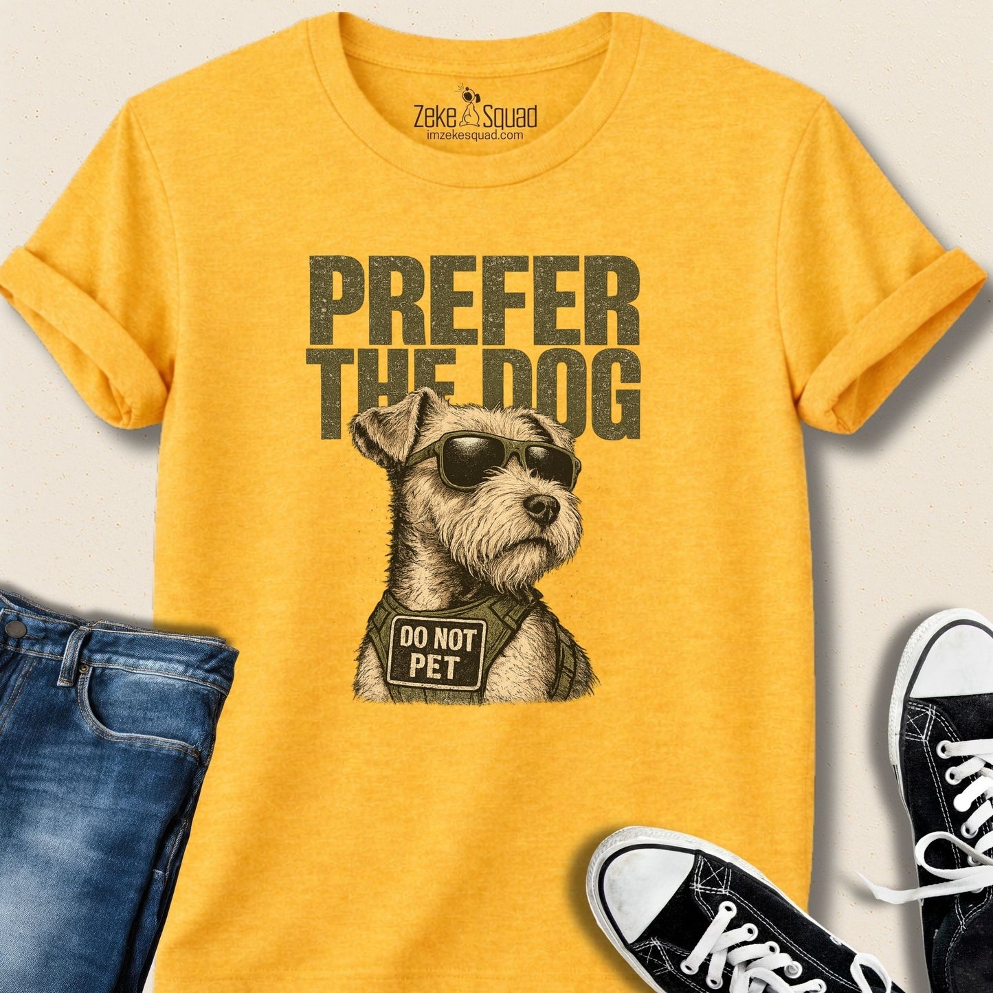 Prefer the Dog T-shirt - Zeke Squad