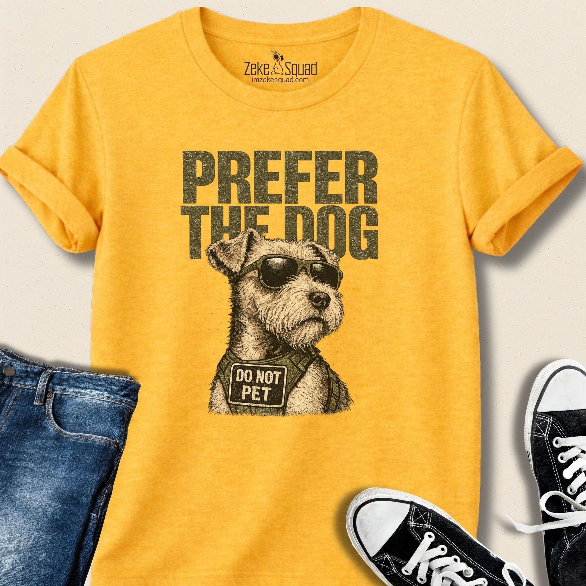 Prefer the Dog T-shirt - Zeke Squad