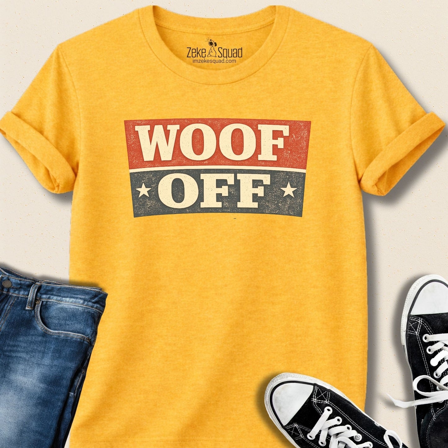 Woof off 4th of July edition T-shirt