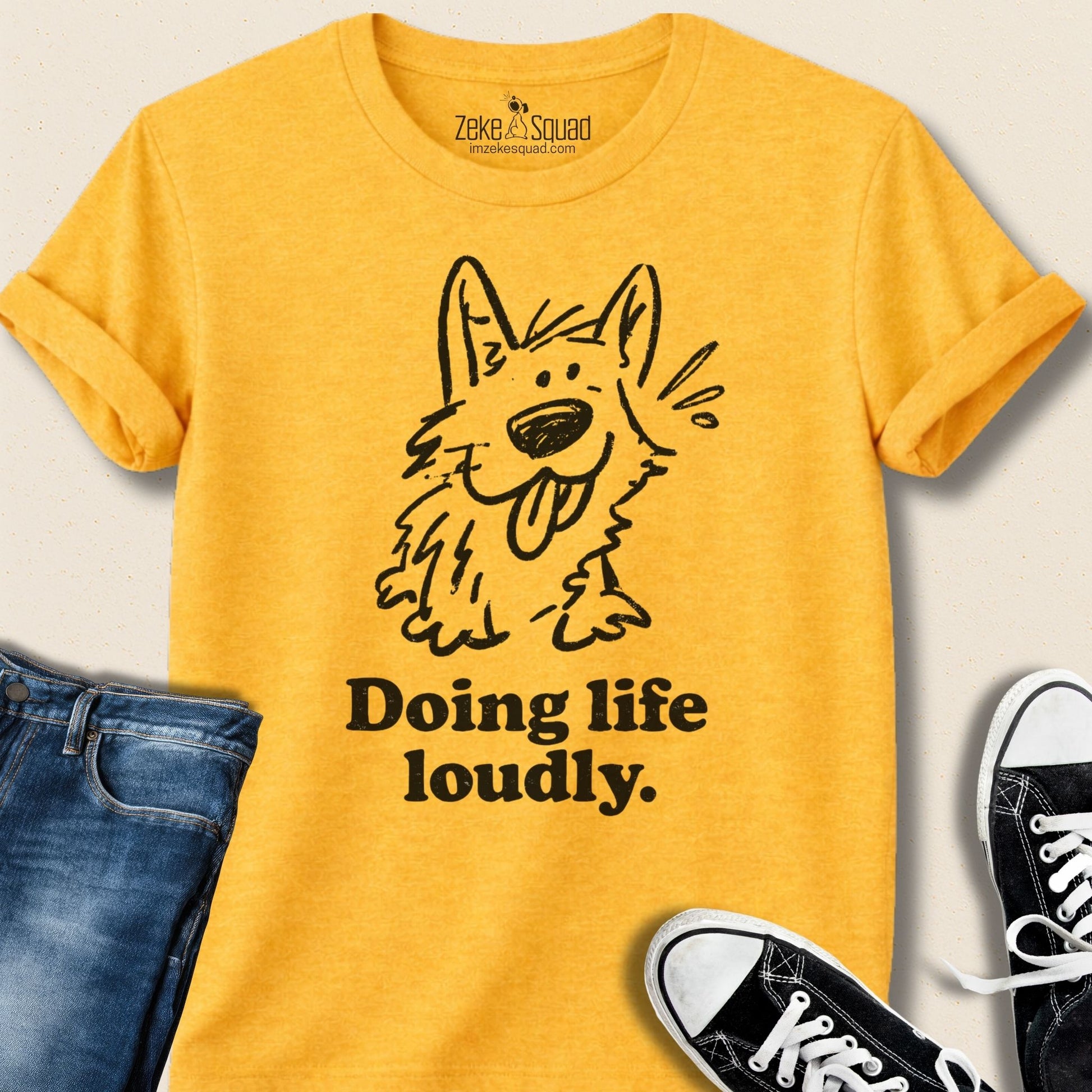 Doing Life Loudly T-shirt - Zeke Squad