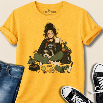 Poop Bag Lady T-shirt - Zeke Squad