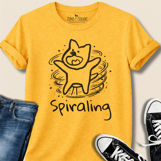 Spiraling T-shirt - Zeke Squad