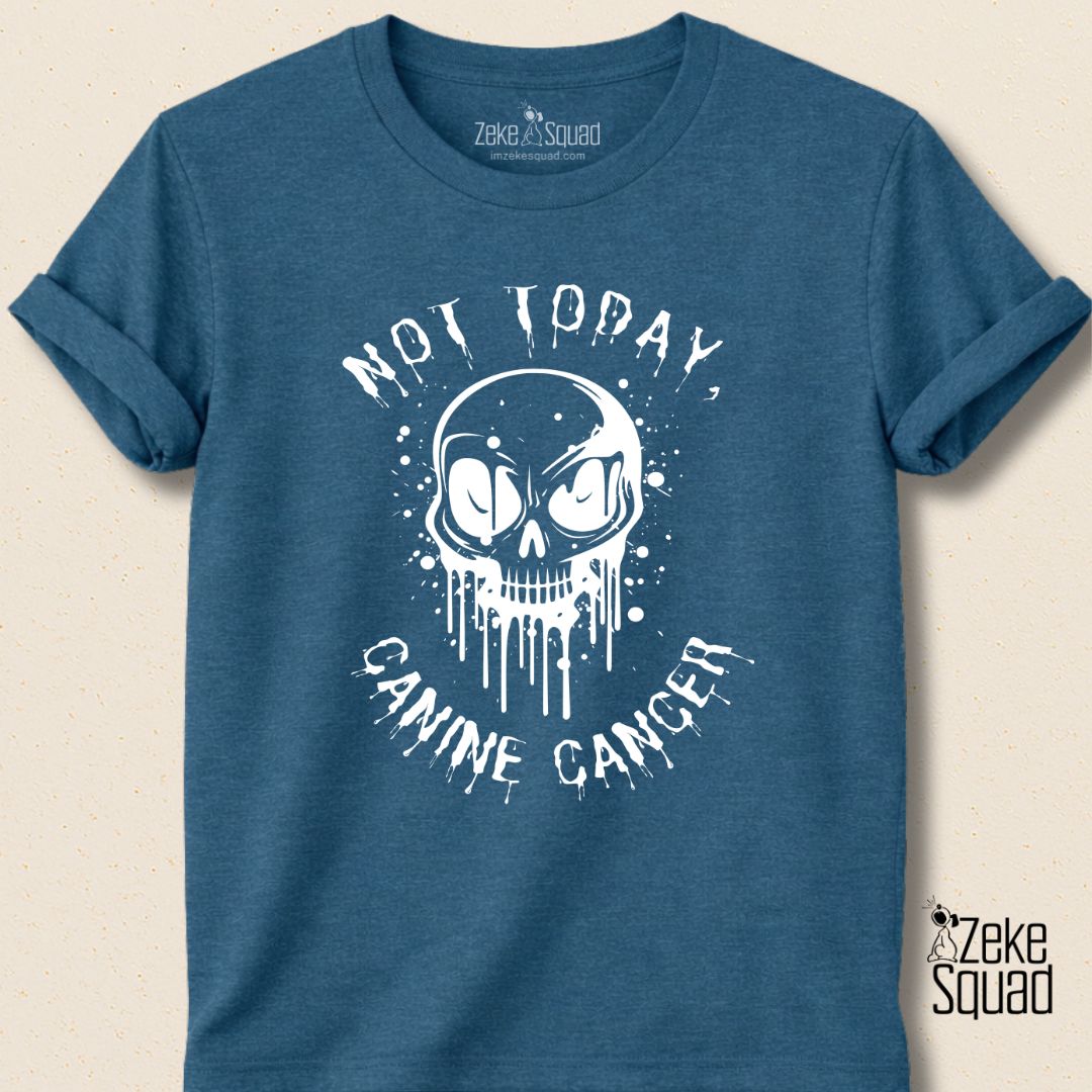 Not Today Canine Cancer Awareness T-shirt - Zeke Squad