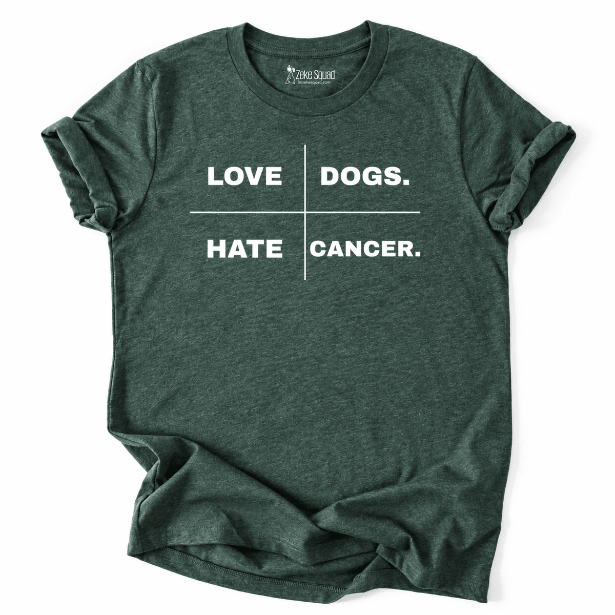Hate Cancer T-shirt - Zeke Squad