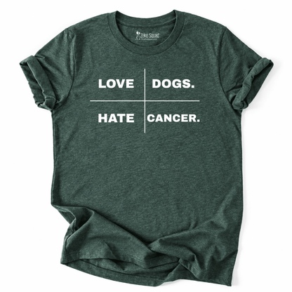 Hate Cancer T-shirt - Zeke Squad