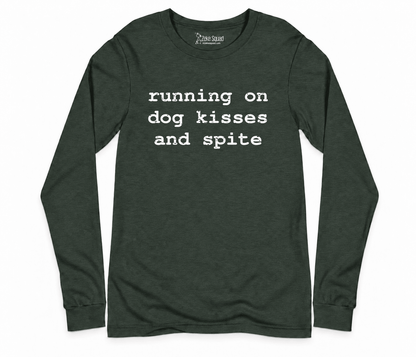 Dog Kisses Long Sleeve T-shirt - Zeke Squad