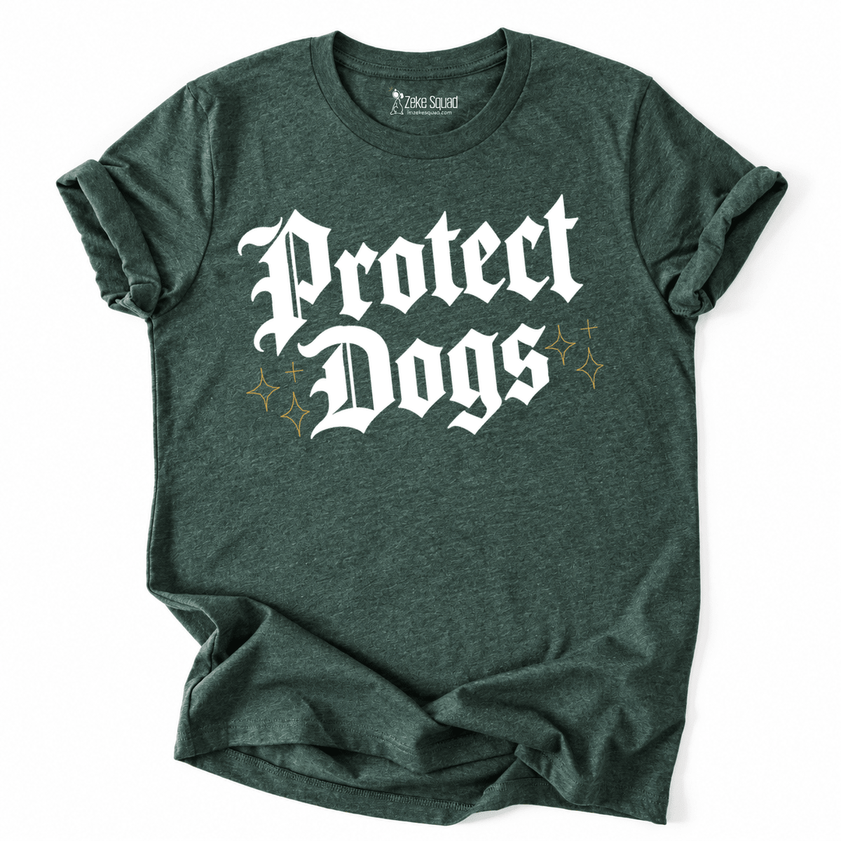 Protect Dogs T-shirt - Zeke Squad